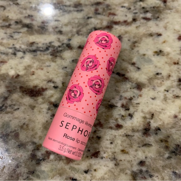 SEPHORA COLLECTION Nourishing Lip Balm & Scrub - 3.5g Full Size - ROSE. - Picture 2 of 3